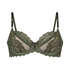Soutien-gorge non rembourr&eacute; &agrave; armatures Rabella I AM Danielle , Vert