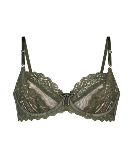 Soutien-gorge non rembourr&eacute; &agrave; armatures Rabella I AM Danielle , Vert