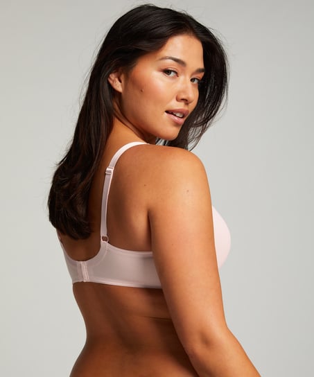 Soutien-gorge à armatures non-préformé minimiseur Nina, Rose