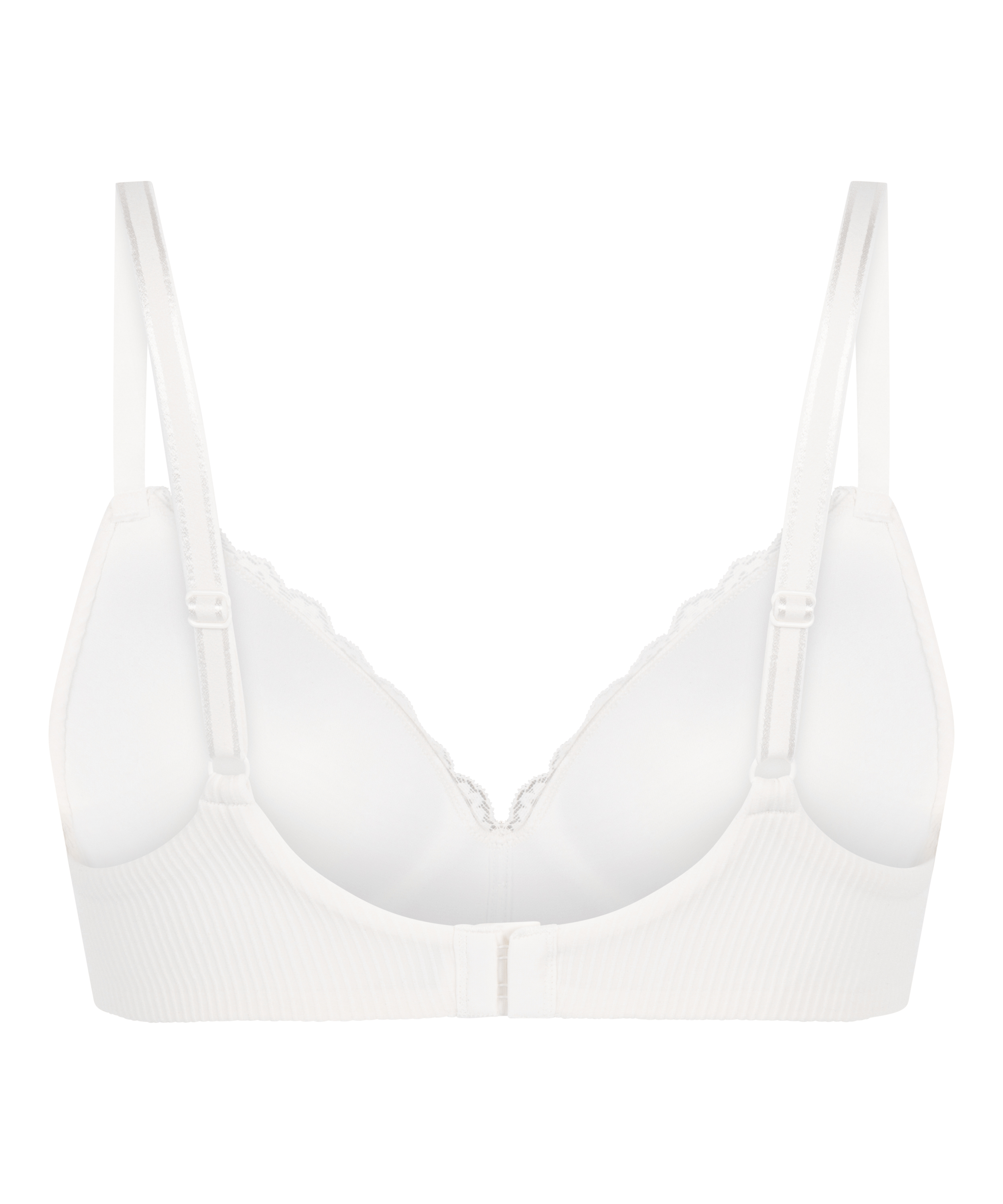 Soutien-gorge sans armature pr&eacute;form&eacute; Lola, Blanc, main