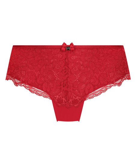 Slip brésilien Marine, Rouge