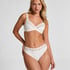 Slip taille haute Diva, Blanc