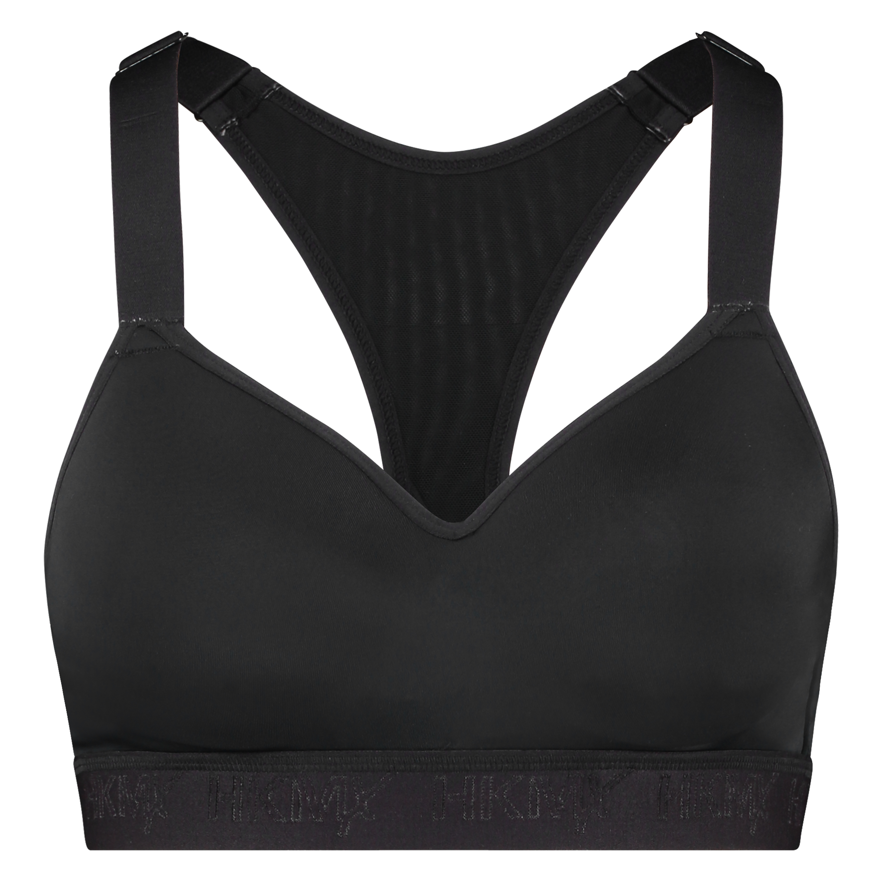HKMX Soutien-gorge de sport The All Star Maintien niveau 2, Noir, main