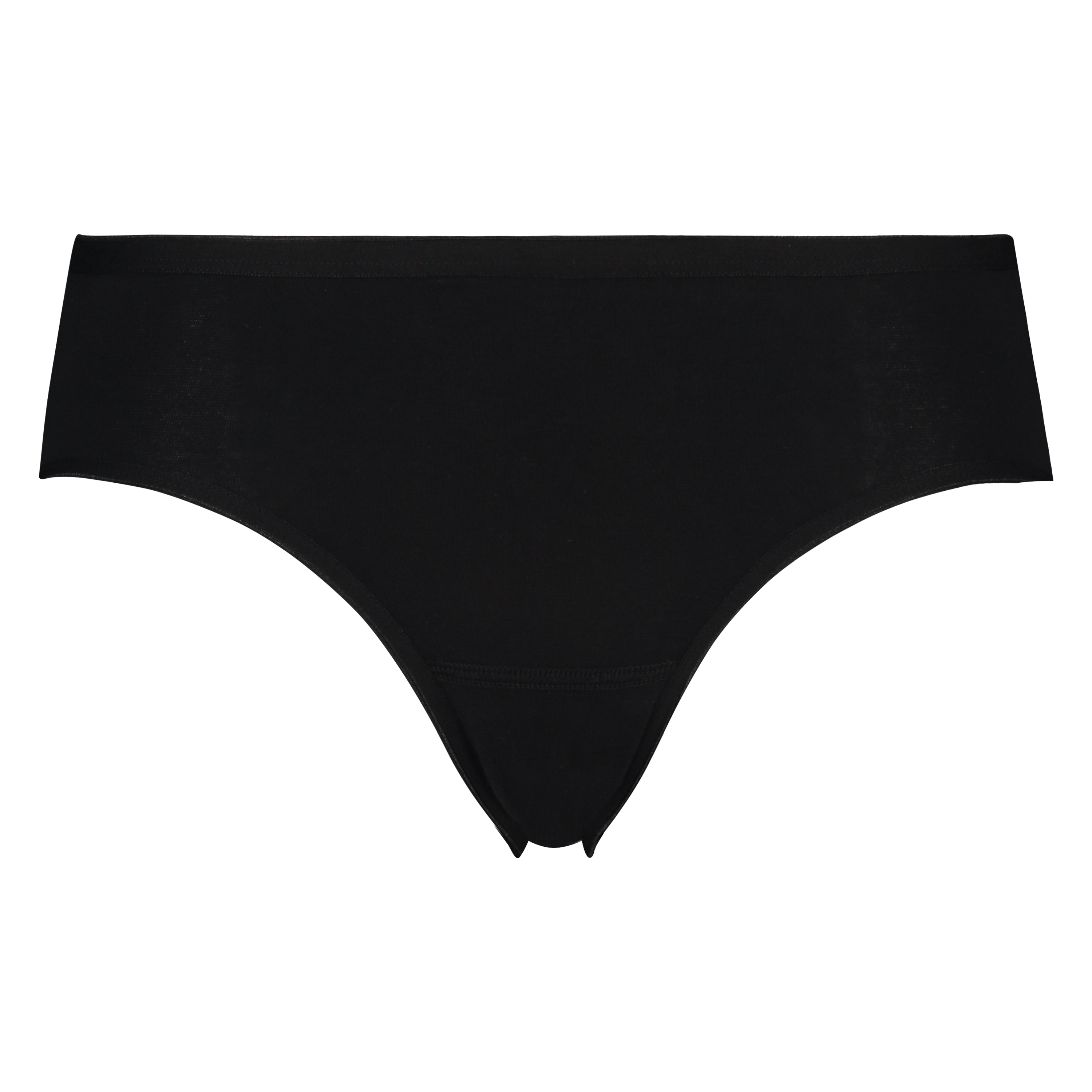 Super slip de coton, Noir, main