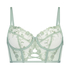 Soutien-gorge longline à armatures non préformé Lillia, Vert