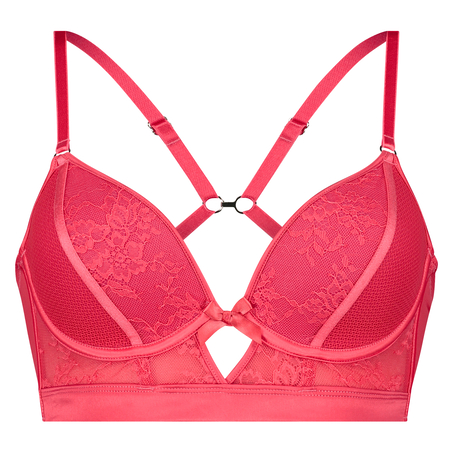 Soutien-gorge à armatures préformé Duckie, Rouge