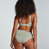 Slip taille haute Sophie, Vert
