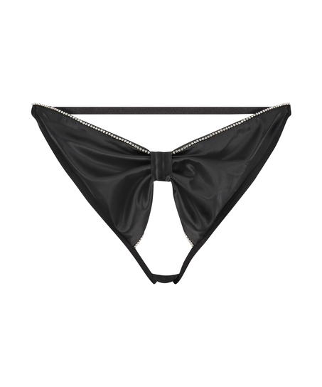 Tanga brésilien Queenie, Noir
