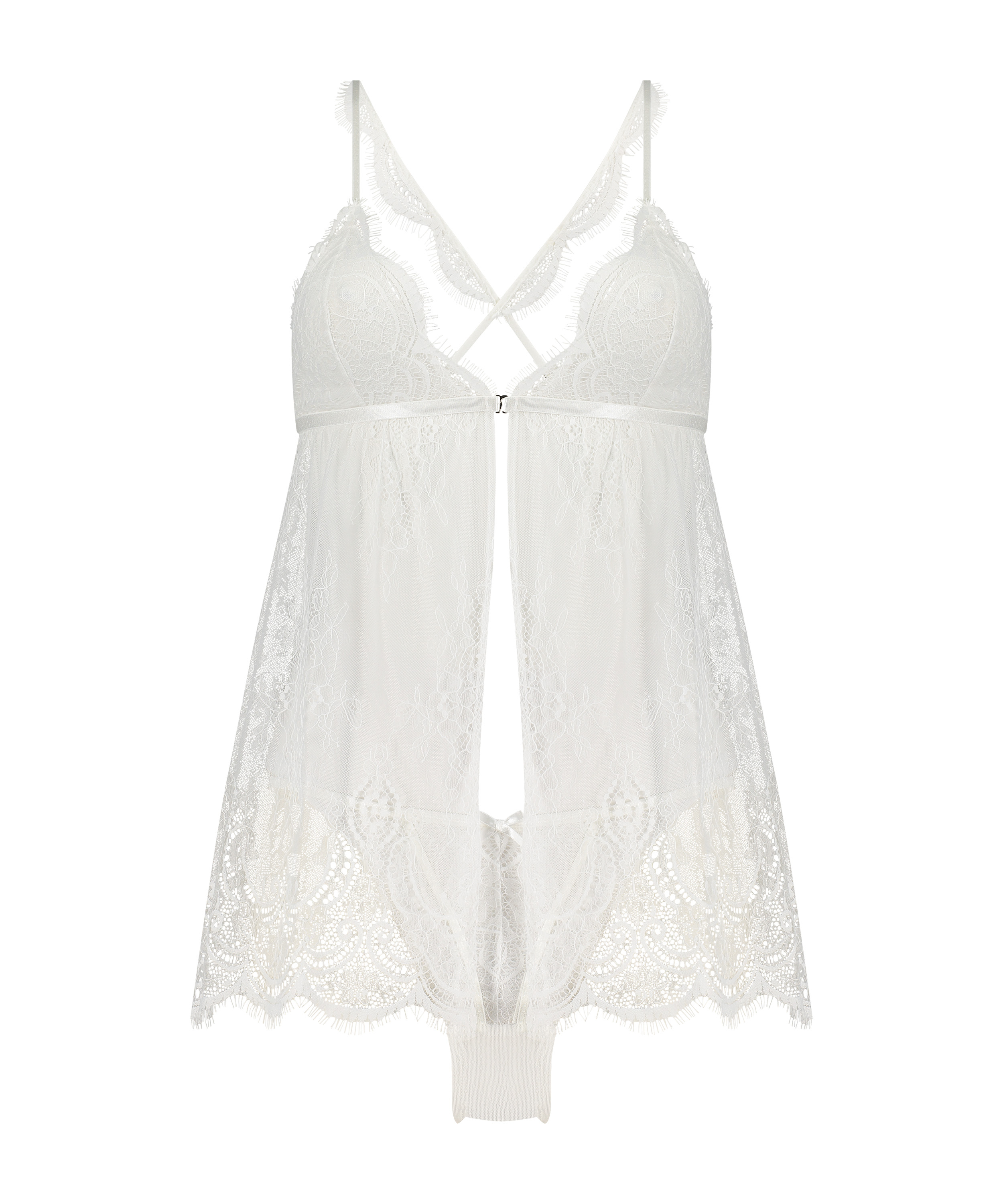 Baby-doll Bridal Lace, Blanc, main