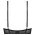 Soutien-gorge à armatures push-up préformé longline Pippa, Noir