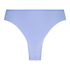 Slip brésilien Invisible Lace Back, Bleu