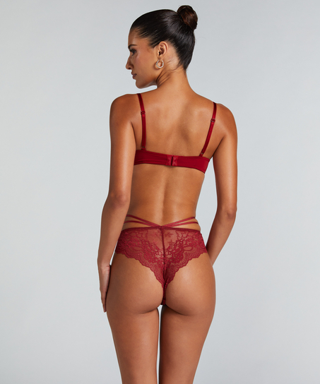 Slip brésilien Shay, Rouge