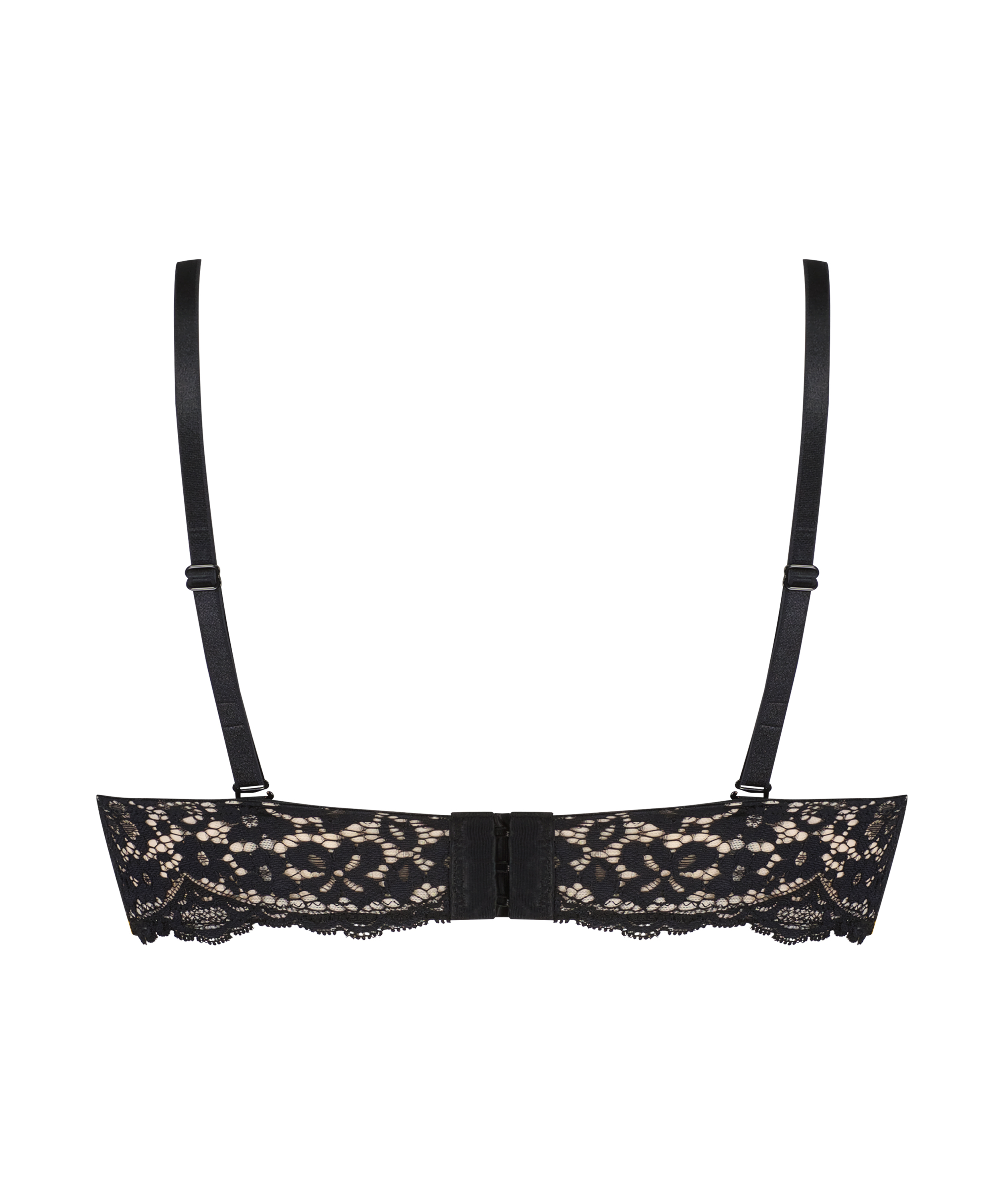 Soutien-gorge à armatures préformé sans bretelles Rose, Noir, main