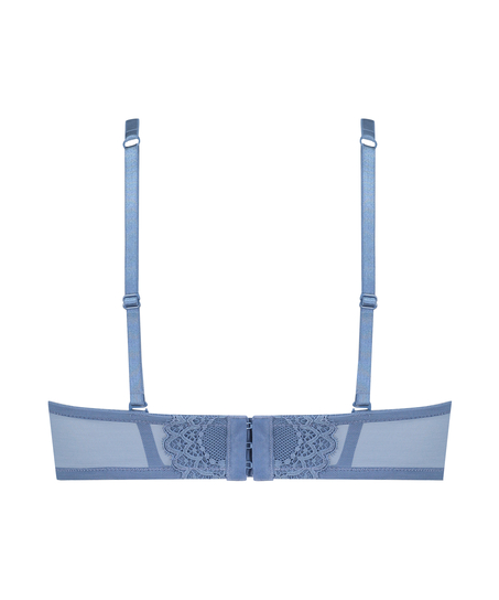 Soutien-gorge à armatures préformé sans bretelles Daisy, Bleu