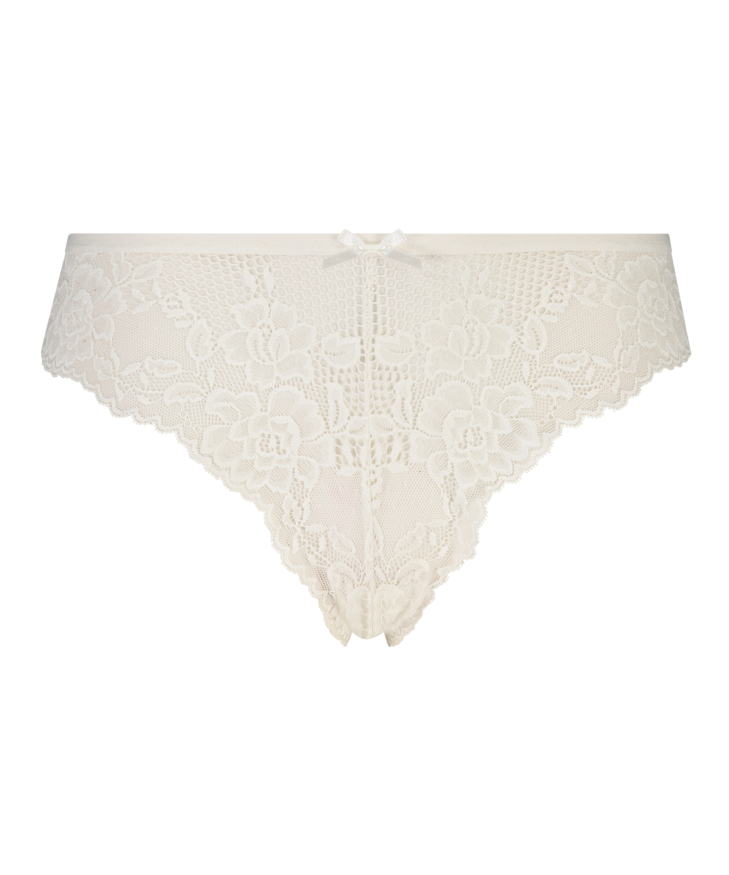 Slip brésilien Bianca, Blanc, main