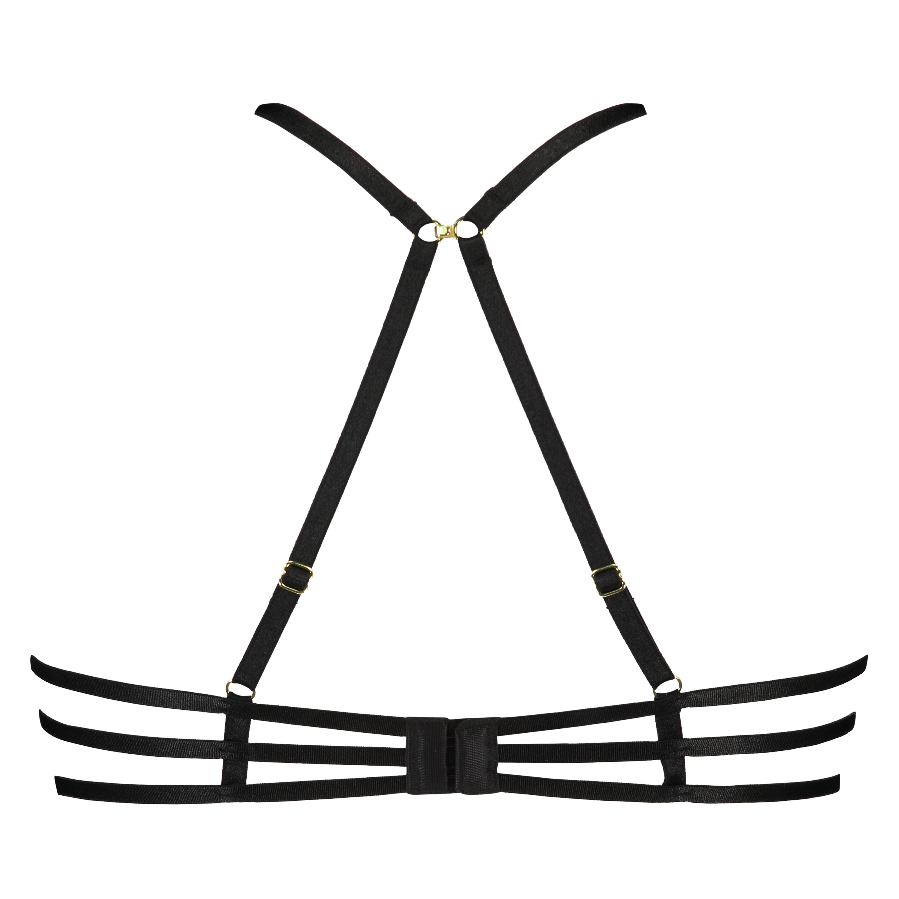 Soutien-gorge à armatures non-préformé Yuna, Noir, main