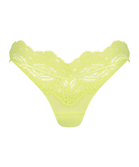 Tanga taille haute Blaise, Vert