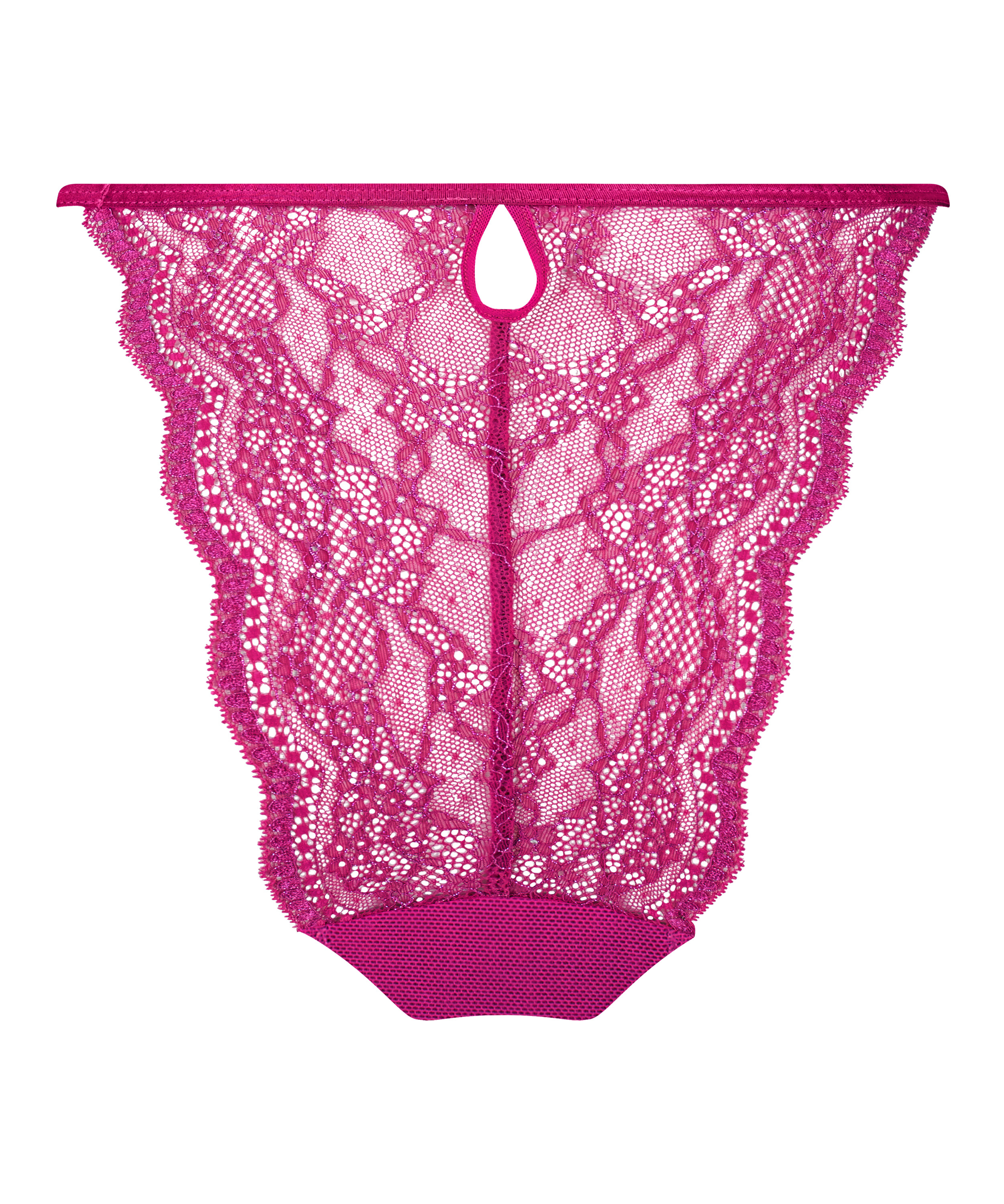 Slip brésilien Isabelle Sparkle, Rose, main