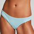 Slip de Bikini Rio Crinkle, Bleu