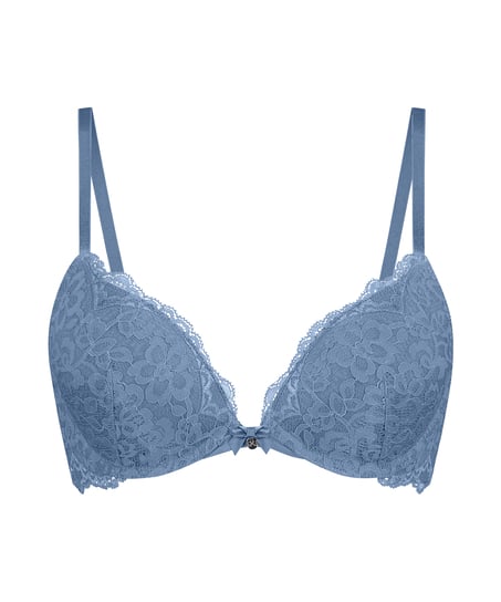 Soutien-gorge &agrave; armatures pr&eacute;form&eacute; push-up Marine, Bleu