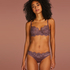 Soutien-gorge à armatures non-préformé Hannako, Violet