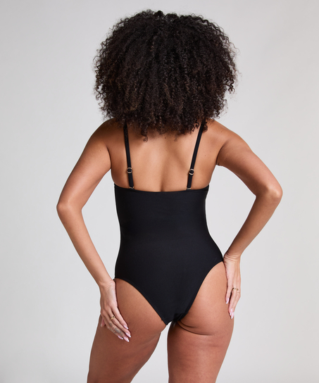 Maillot de bain sculptant Cabo, Noir