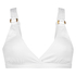 Crop top Bikini Duran, Blanc