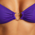 Haut de bikini court Eclipse, Violet