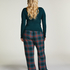 Pantalon de Pyjama Flanel, Vert