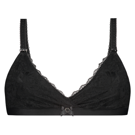 Soutien-gorge d’allaitement non-préformé Liz, Noir