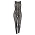Collant Private Catsuit avec entrejambe ouverte, Noir