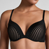 Soutien-gorge à armatures préformé push-up Pia, Noir