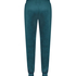 Pantalon Jogging Velours Pintuck, Bleu