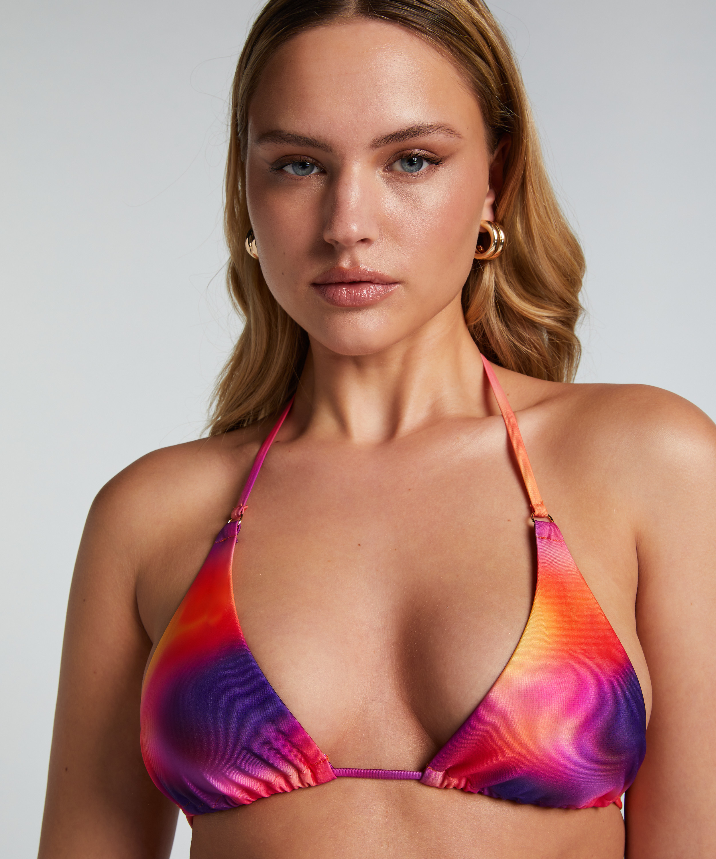Triangle Haut de bikini Sunset, Violet, main