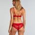 Soutien-gorge à armatures préformé Teddy, Rouge