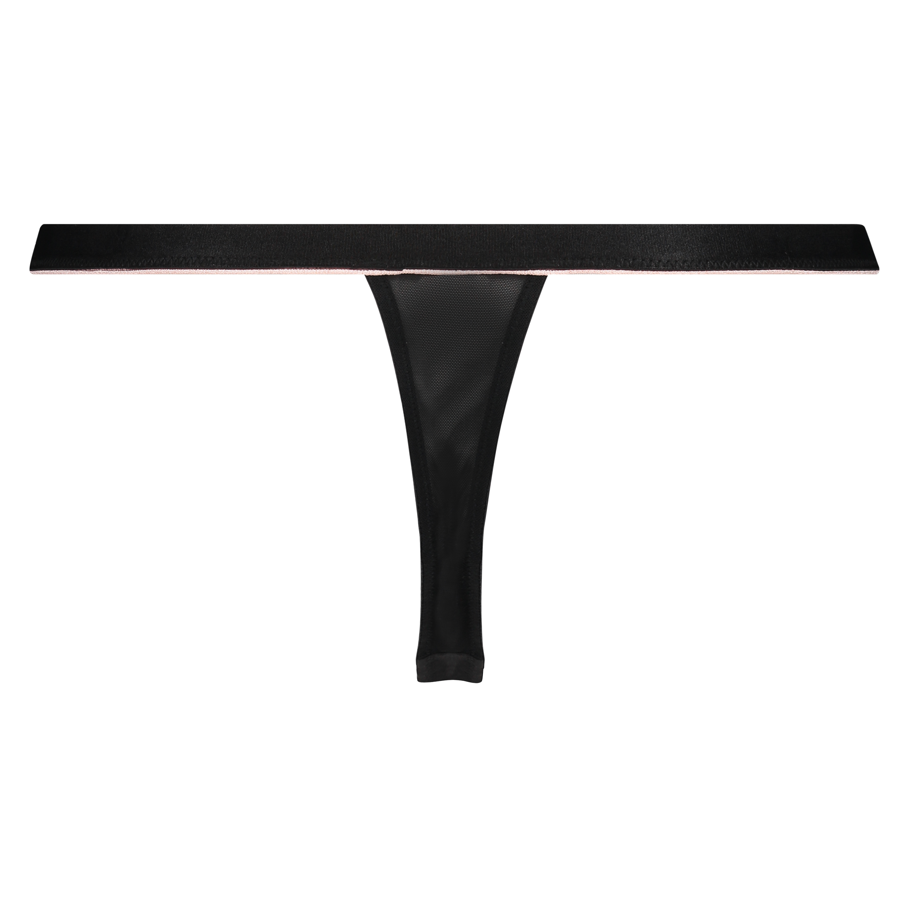 String tanga haute taille Stefanie I AM, Noir, main