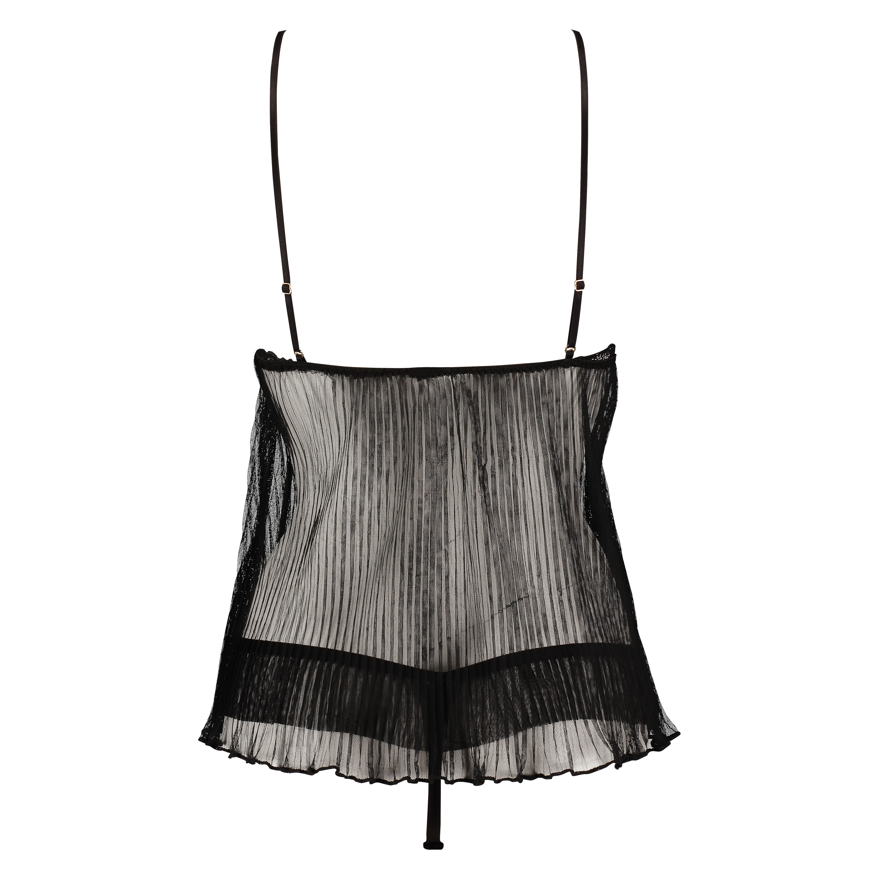 Cami set Dhalia, Noir, main