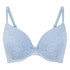Soutien-gorge à armatures préformé push-up Cherry, Bleu