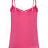 Camisole velours Dentelle, Rose
