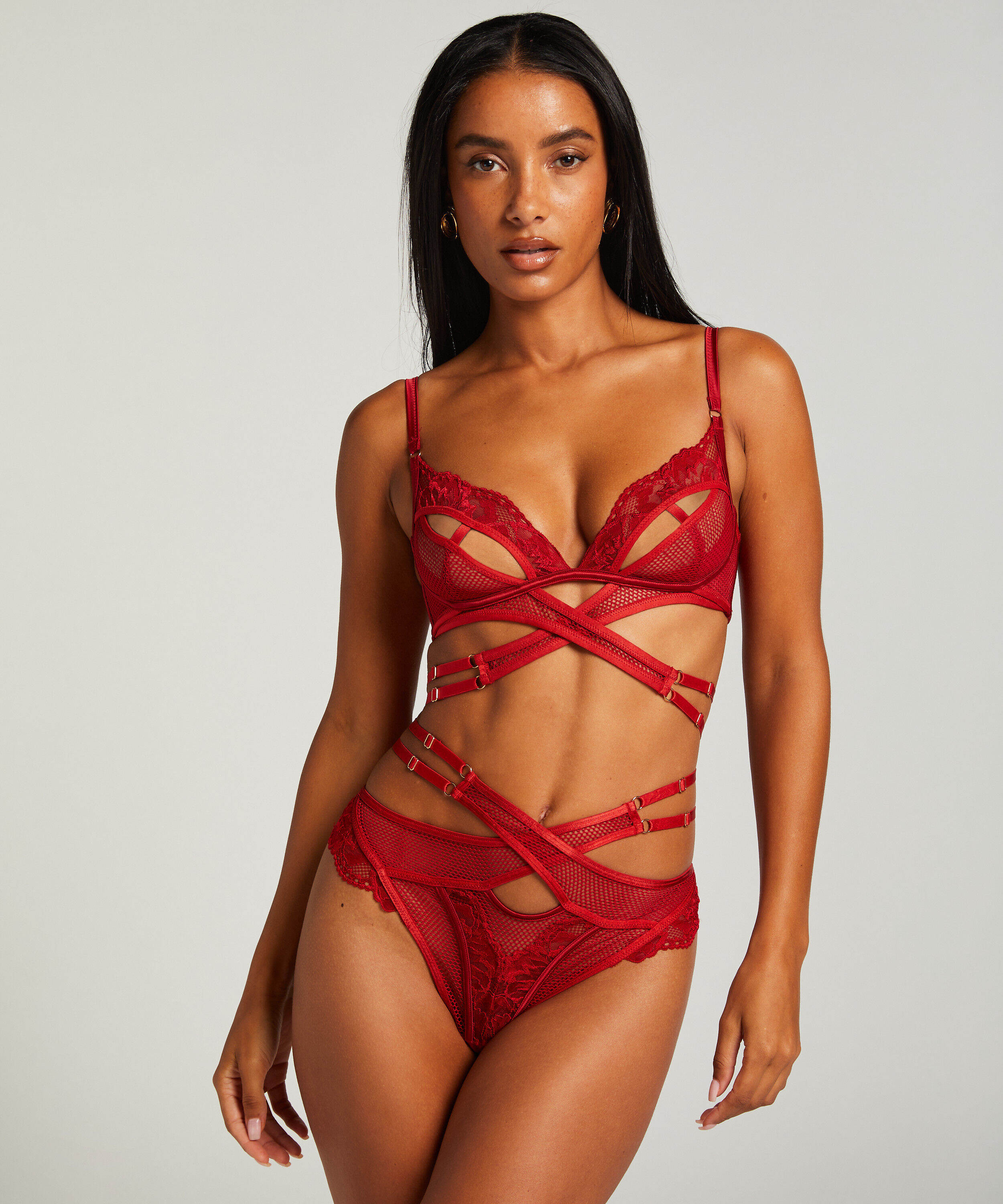Brassi&egrave;re Pleasure, Rouge