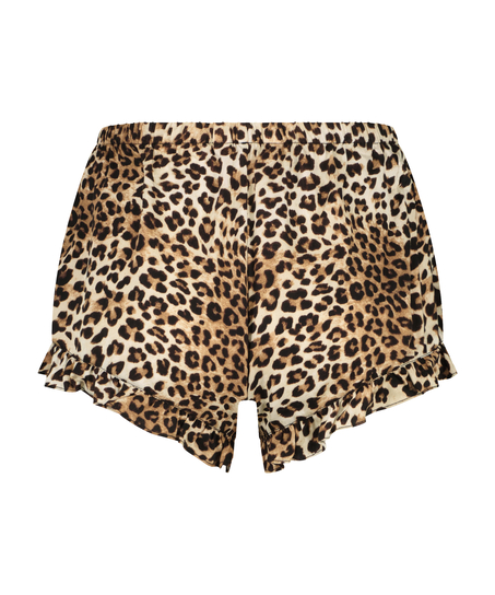 Short de pijama, Noir