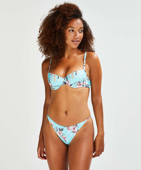 Bas de bikini Rio Bea, Bleu