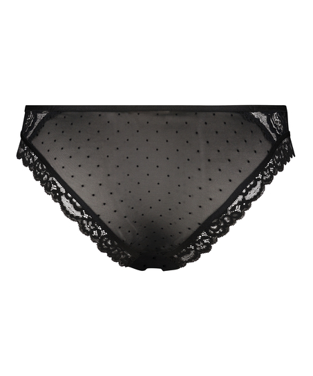 Slip brésilien Indiana, Noir