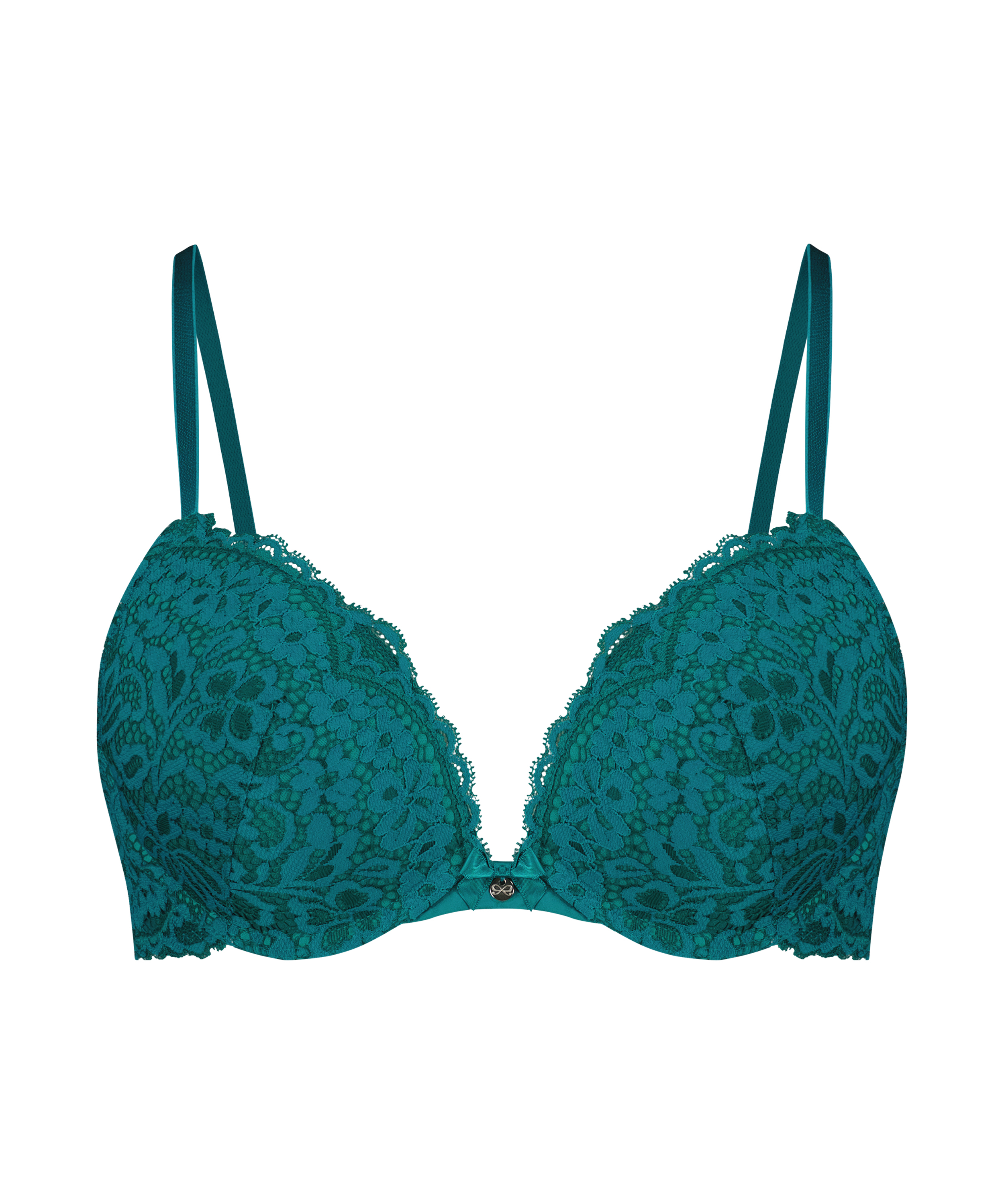 Soutien-gorge push-up à armatures rembourré Rose, Vert, main