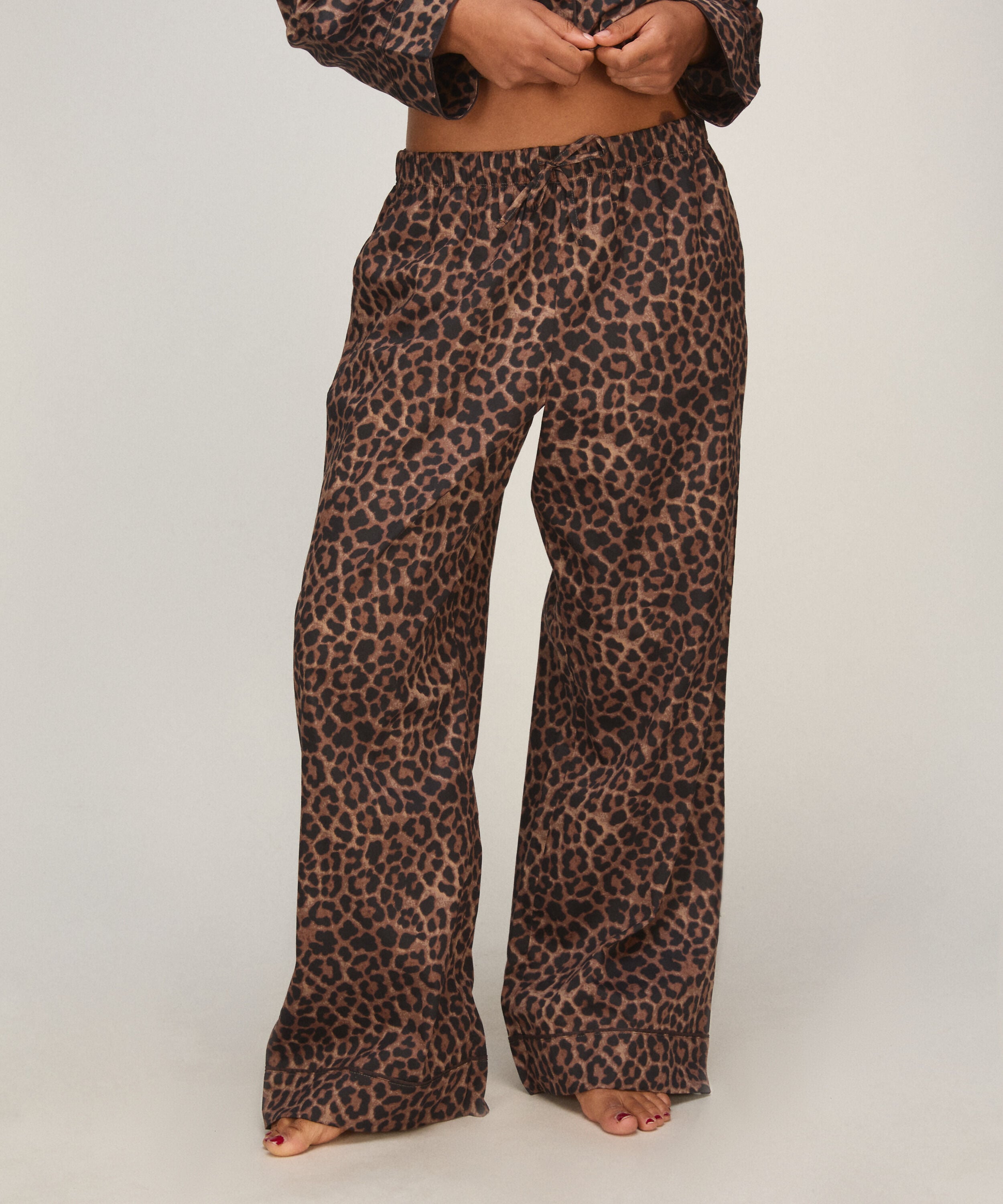 Pantalon Satiné, Noir