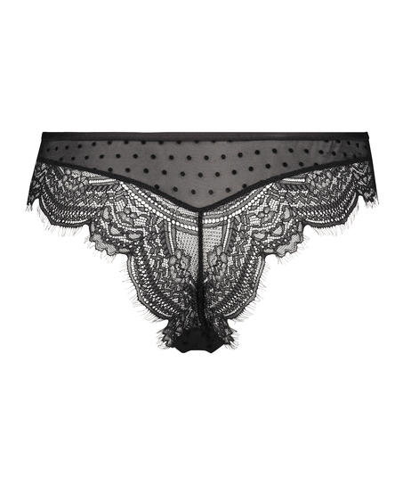 Slip brésilien Aylin, Noir