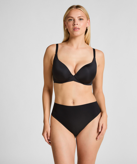 Soutien-gorge à armatures préformé Smooth, Noir
