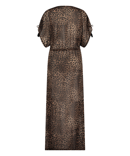 Sheer Kimono, Marron