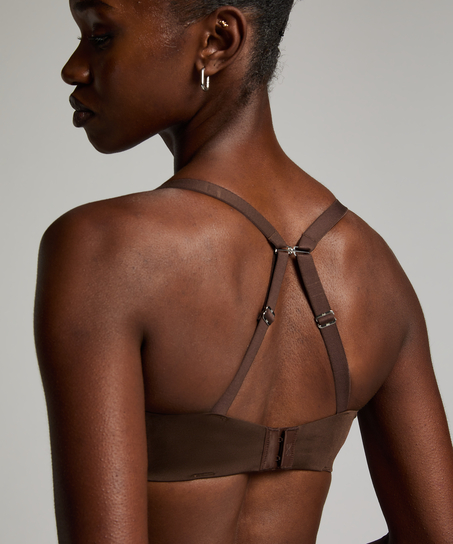 Soutien-gorge à armatures non-préformé Smooth, Marron