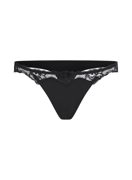 String Secret Lace, Noir